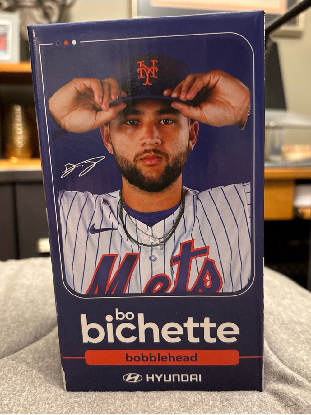Bo Bichette New York Mets Blue Bobblehead – Official Collaboration-New in box - Picture 1 of 1